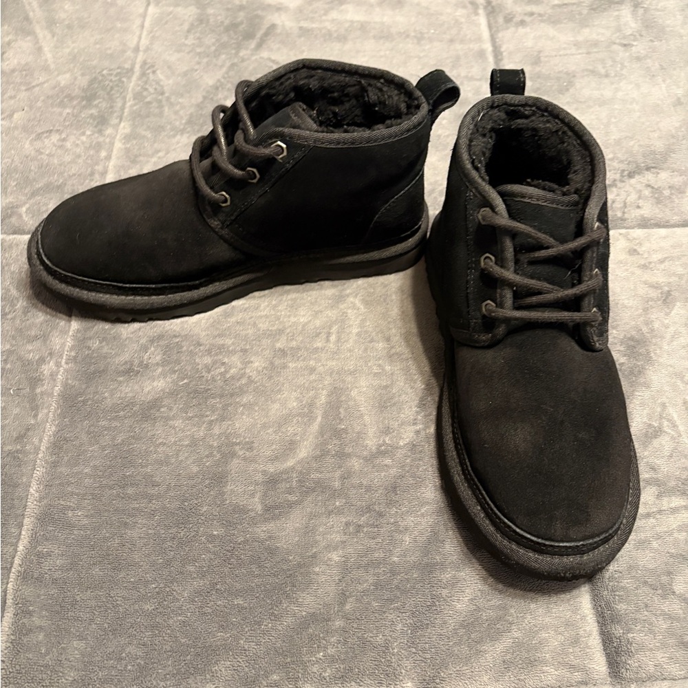 Black Suede Ankle Boots